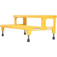 Plate-forme ajustable Step-Mate, 2 marche(s), 36-3/16" la x 22-7/8" lo x 15-1/4" h, Capacit&eacute; 500 lb Buying Direct Corp.