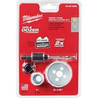 Hole Dozer Door Lock Hole Saw Kit, 4 Pieces Buying Direct Corp.