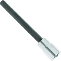 Extra-Long Bit Socket, Hex, 1/4" x 4-5/8" L, 1/2" Square Drive Drive Buying Direct Corp.