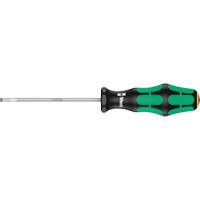 Slotted Screwdriver, 4 mm Tip, Round, 7-25/32" L, Plastic Handle Buying Direct Corp.