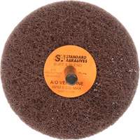 Standard Abrasives Buff & Blend Wheel, 3" Dia. x 1" W, 1/4" Arbor, Aluminum Oxide Buying Direct Corp.