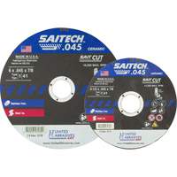 Cut-Off Wheel, 14" x 0.045", 5/8" Arbor, Type 1, Aluminum Oxide/Ceramic, 19000 RPM Buying Direct Corp.