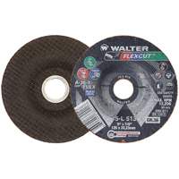 FLEXCUT Grinding Wheel, 5", 36 Grit, Aluminum Oxide, 7/8", 12200 RPM, Type 29 Buying Direct Corp.
