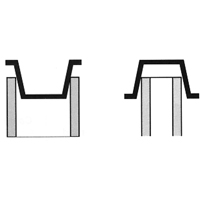 Plastic End Cap, 1/2" Dia. Buying Direct Corp.