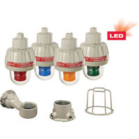 Explosion-Proof LED Warning Lights With XLT Technology, Continuous/Flashing, Amber Buying Direct Corp.