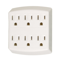 Adaptors, 6 Outlet(s), 15 Amps, 1875 W, 125 Buying Direct Corp.