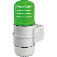 Streamline&reg; Modular Multifunctional LED Beacons, Continuous/Flashing/Rotating, Green Buying Direct Corp.