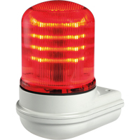 Streamline&reg; Modular Multifunctional LED Beacons, Continuous/Flashing/Rotating, Red Buying Direct Corp.
