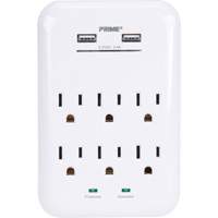 Prime&reg; USB Charger with Surge Protector Buying Direct Corp.