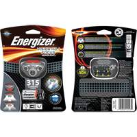 Vision HD+ Focus Headlamp, LED, 315 Lumens, 6 Hrs. Run Time, AAA Batteries Buying Direct Corp.
