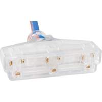 Cordon rallonge en caoutchouc TPE avec indicateur lumineux, Toutes saisons, SJEOW, AWG 12/3, 15 A, 3 prise(s), 25' Buying Direct Corp.