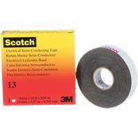 Scotch&reg; Electrical Semi-Conducting Tape, 19 mm (3/4") x 4.6 m (15'), Black, 30 mils Buying Direct Corp.