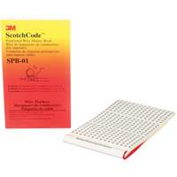 ScotchCode Pre-Printed Wire Marker Book Buying Direct Corp.