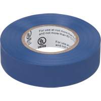 Electrical Tape, 19 mm (3/4") x 18 M (60'), Blue, 7 mils Buying Direct Corp.