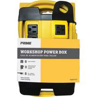 Workshop Power Box, 8 Outlet(s), 6', 15 Amps, 1875 W, 125 V Buying Direct Corp.