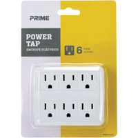 Power Tap, 6 Outlet(s), 15 A, 1875 W, 125 V Buying Direct Corp.