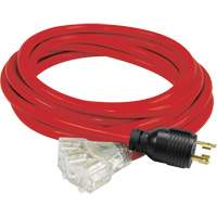 Generator Extension Cord with Tritap, STW, 10 AWG, 3 Outlet(s), 25' Buying Direct Corp.